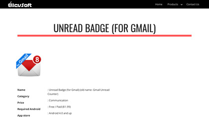 Gmail Unread Counter (Widget) image