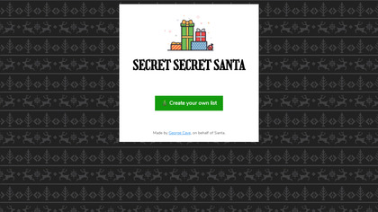 Secret Secret Santa image