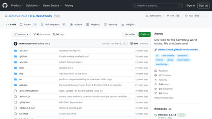 Serverless-Dev-Tools screenshot