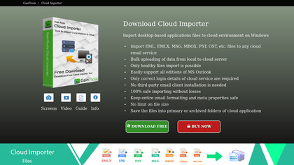 GainTools Cloud Importer image