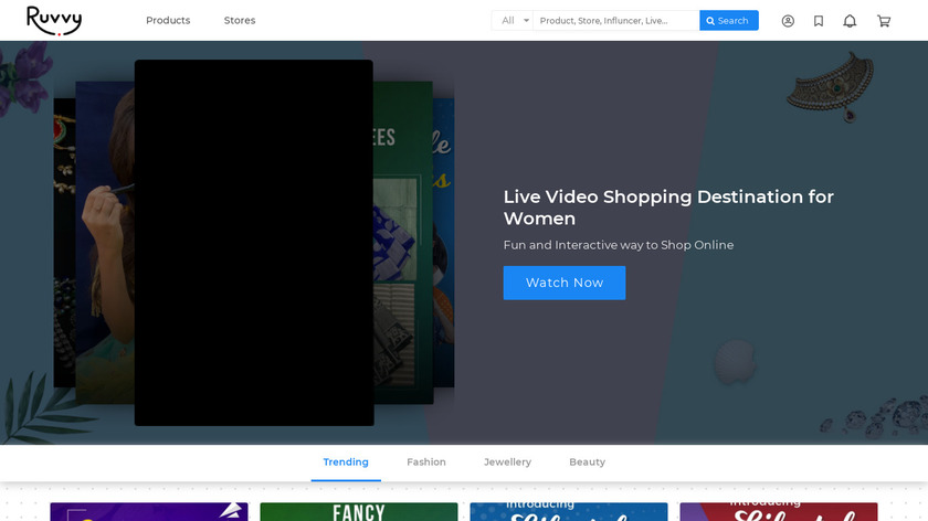 Ruvvy Landing Page
