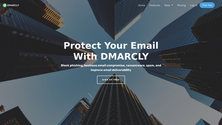 DMARCLY Landing Page