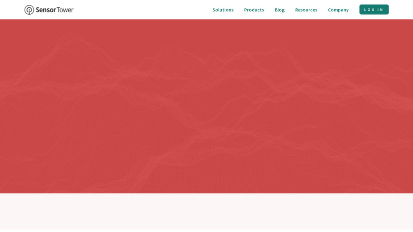 Ad Intelligence by Sensor Tower Landing Page