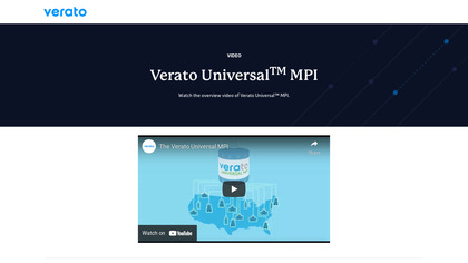go.verato.com Verato Universal MPI image