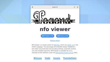 NFO Viewer image