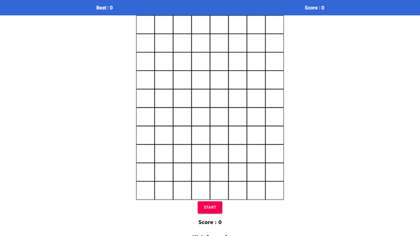 Word Tetris Landing Page