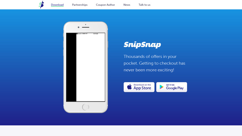 SnipSnap Landing Page