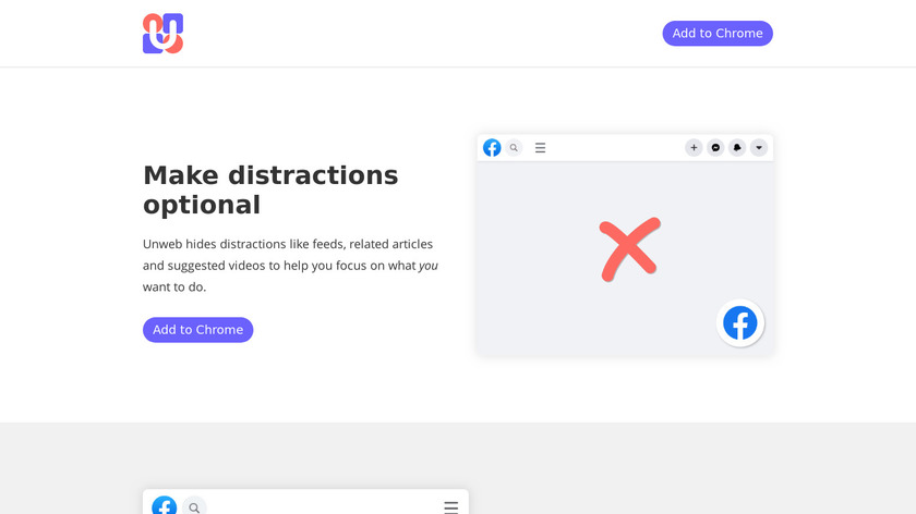 Unweb.app Landing Page