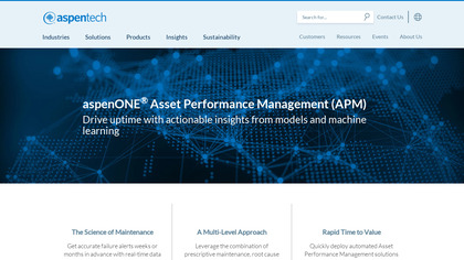 aspenONE Asset Performance Management (APM) image