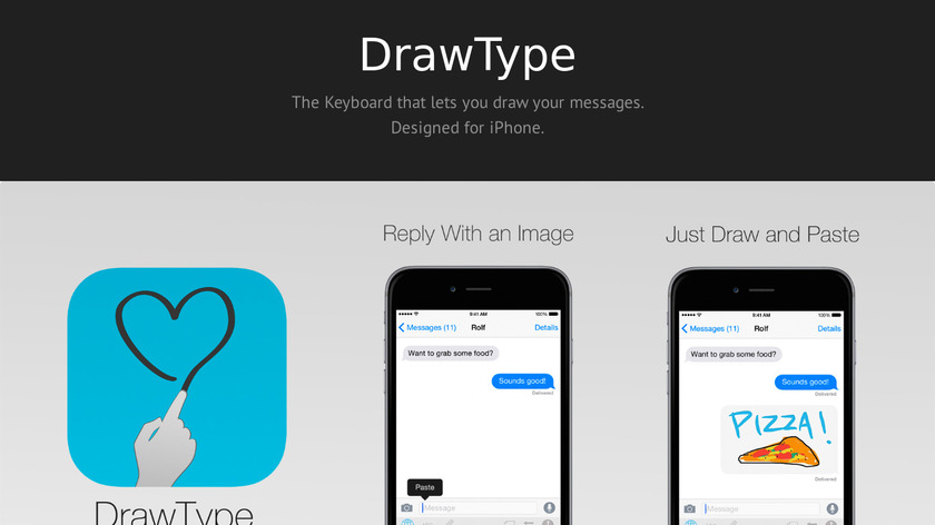 DrawType Landing Page