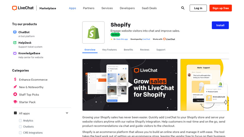 Customer Insight for Shopify Landing Page