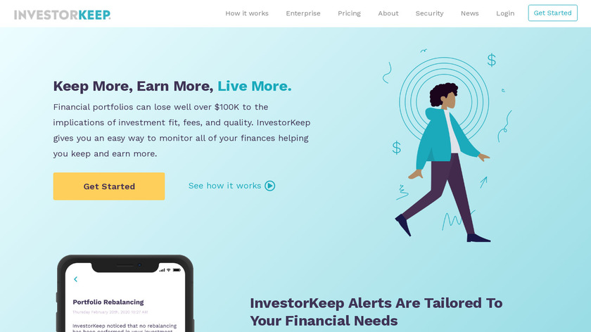 InvestorKeep Landing Page