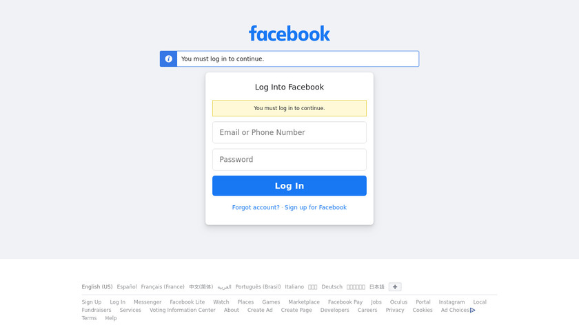 facebook.com Provely Landing Page