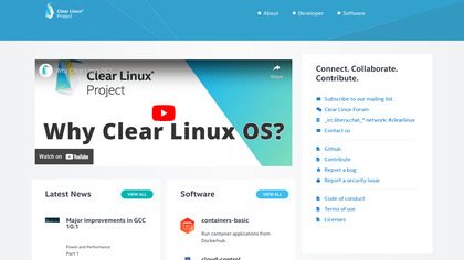 Clear Linux image