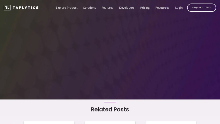 Taplytics PartnerJS Landing Page