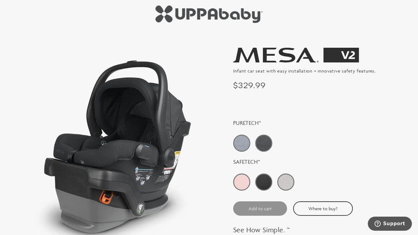 UPPAbaby Vista Stroller Landing Page