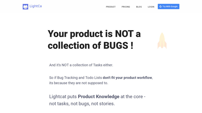 LightCat Landing Page