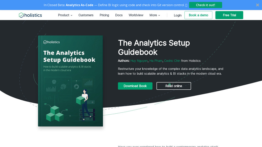The Analytics Setup Guidebook Landing Page