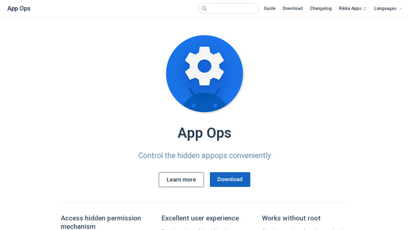 App Ops Landing Page