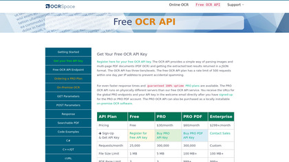 OCR.Space Free OCR API image