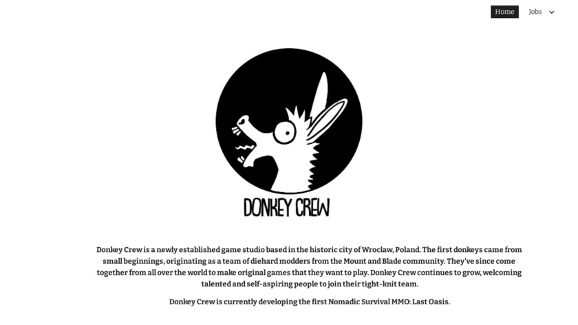 Of Kings and Men Landing Page