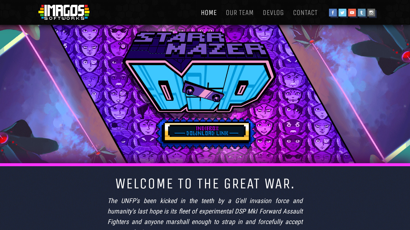 Starr Mazer: DSP Landing page