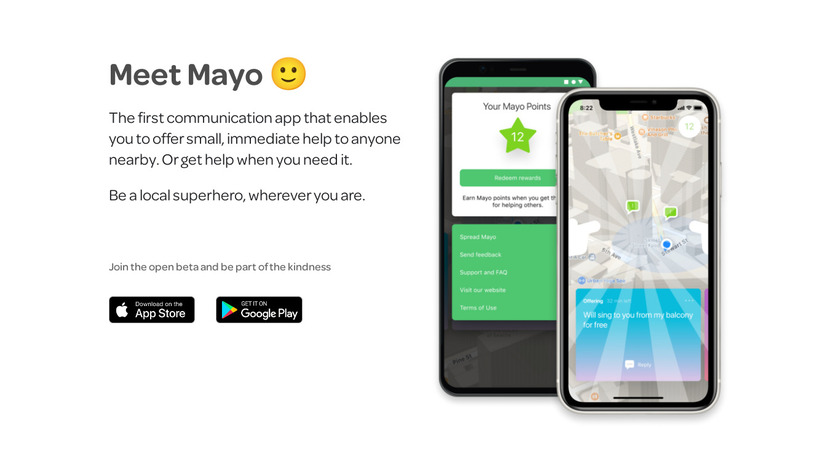 Mayo Landing Page