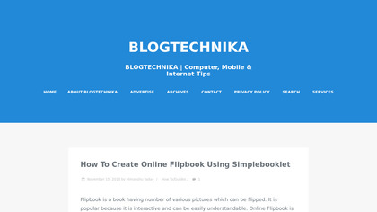 Simplebooklet PDF Flipbook image