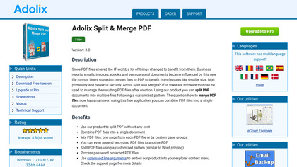 Adolix Split & Merge PDF image