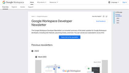 Angels Newsletter for G Suite image