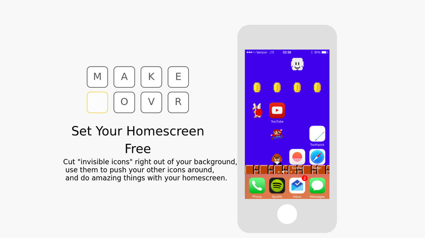 Makeovr Landing Page
