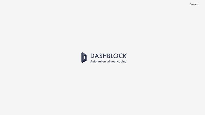 Dashblock Landing Page