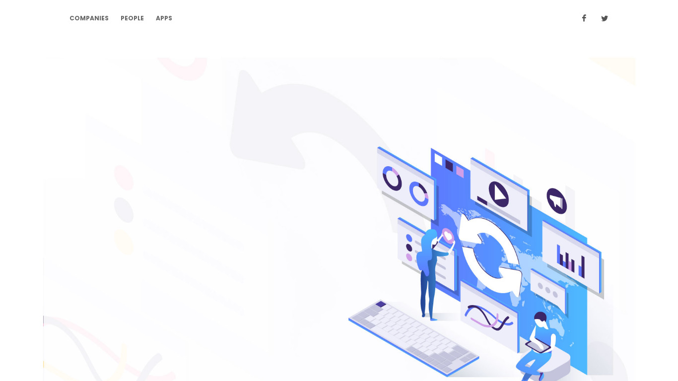 Coscout Landing page
