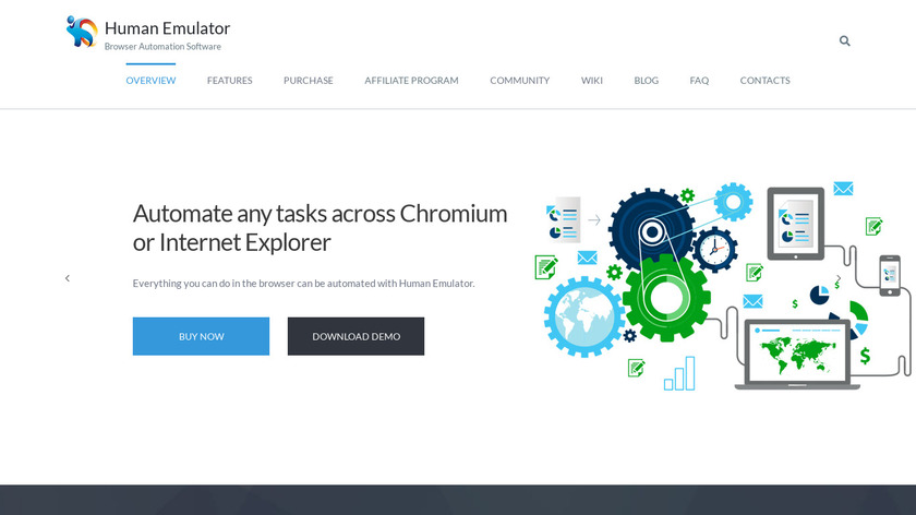 Human Emulator Landing Page