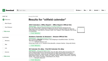 Oilfield Calendar image
