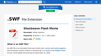 SWF & FLV Toolbox image