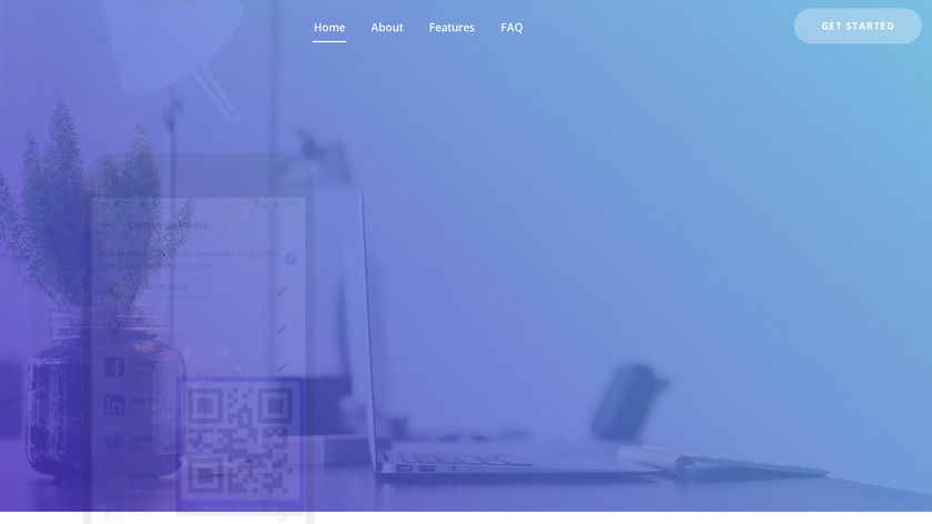 QRHandle Landing Page