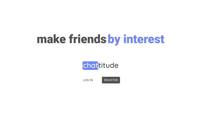 chattitude.herokuapp.com Chattitude Landing Page