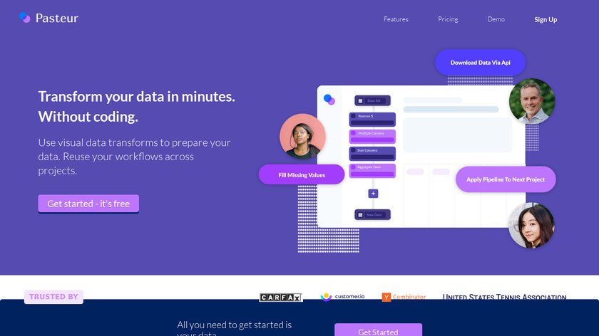 Pasteur by Intersect Labs Landing Page
