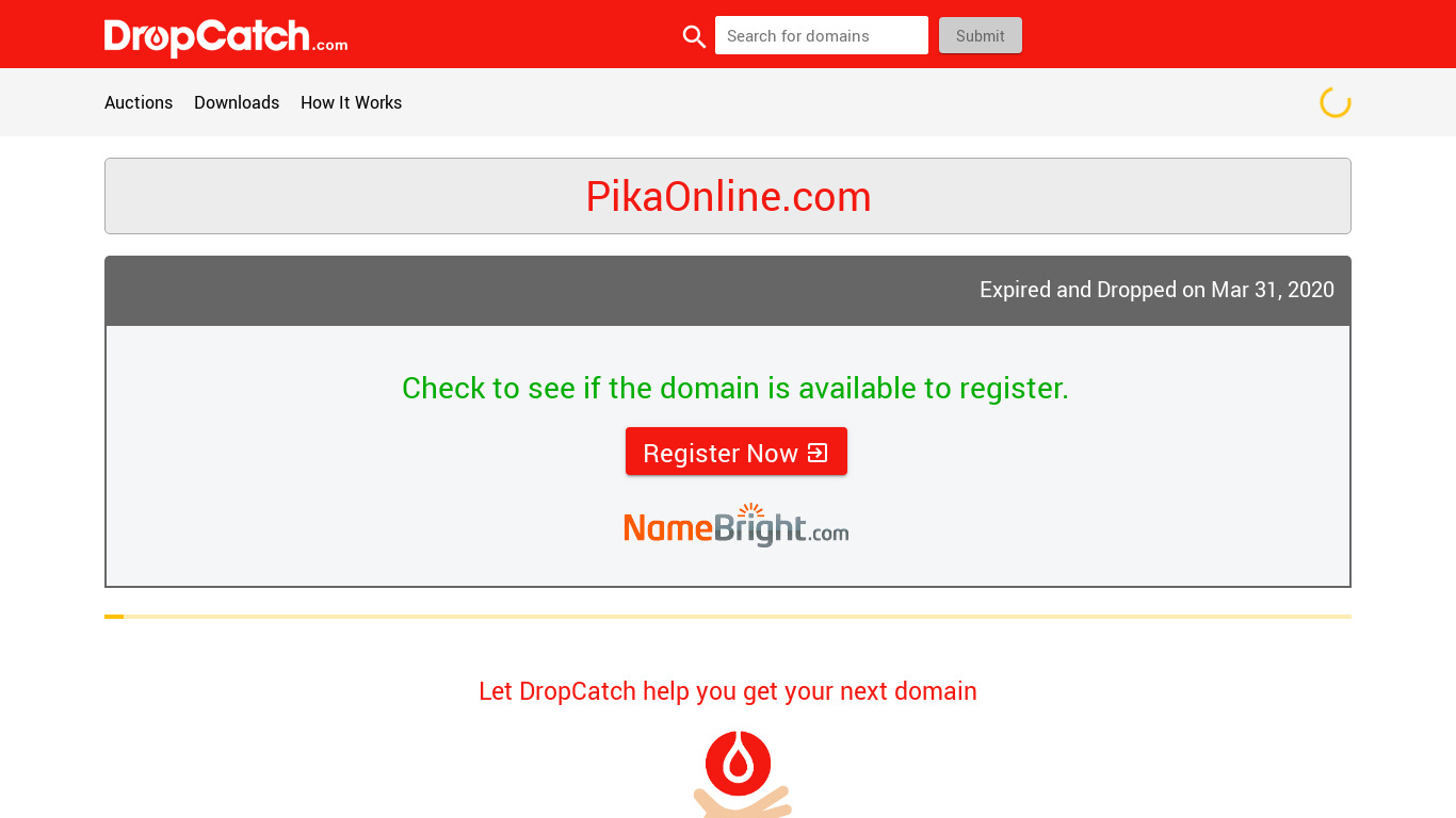 Pika Software Builder Landing page