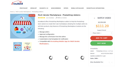 Prestashop Multivendor Marketplace Addon image