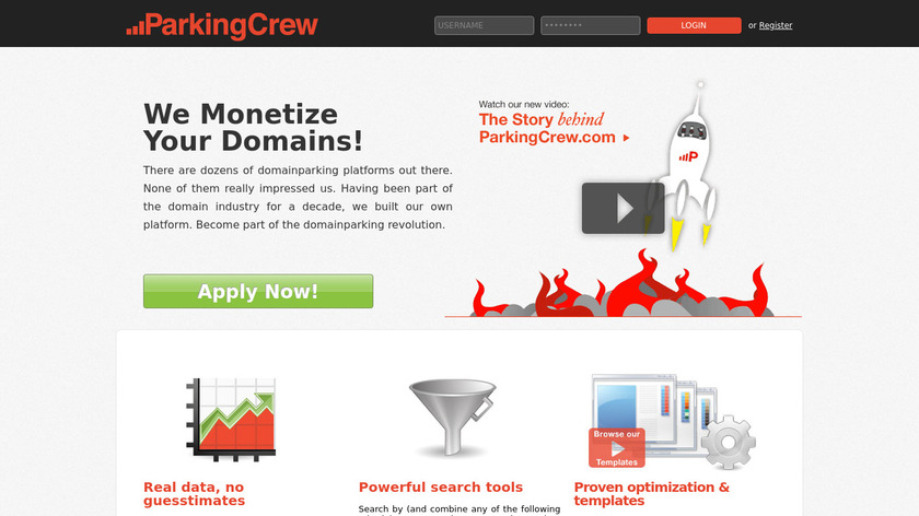 ParkingCrew Landing Page
