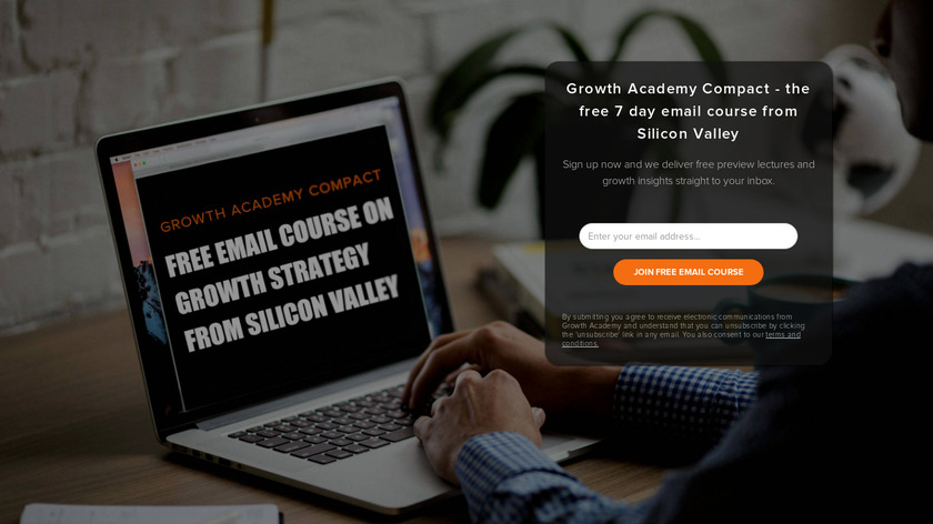Growth Academy Compact Landing Page