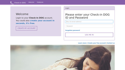 Check-in DOG image
