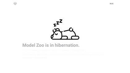 Model Zoo screenshot