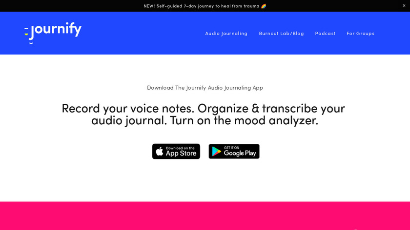 Journify Landing Page