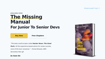 The Coding Career Handbook image