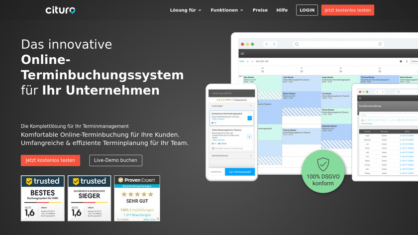 Cituro Landing Page
