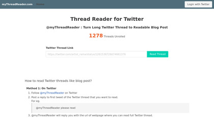 My Thread Reader image