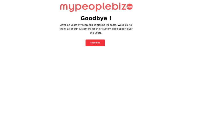 mypeoplebiz Landing Page